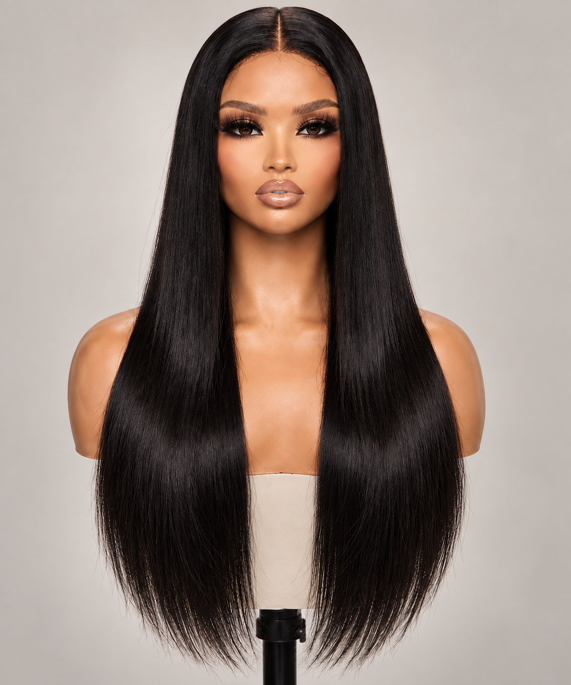 Onyx Sleek 20" Natural Black Straight Wig